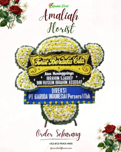 Papan Bunga Duka di Muncan